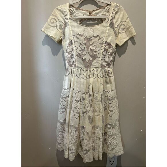 Tracy Reese Ivory Lace Dress - Picture 1 of 16